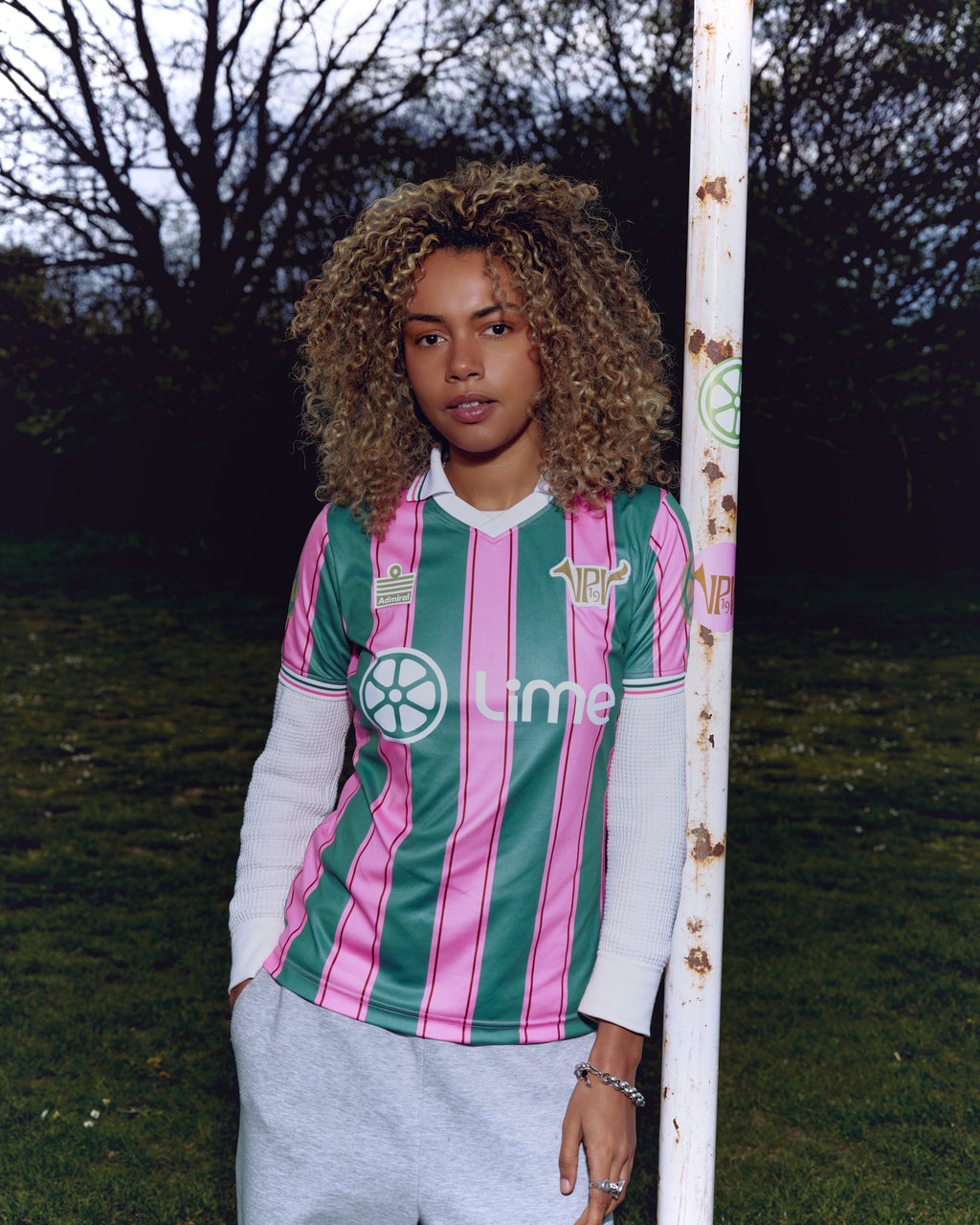 Victoria Park Vixens x Lime Football Jersey